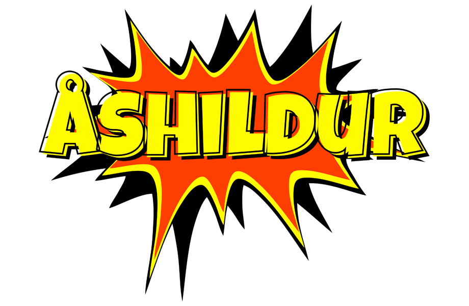 Åshildur bazinga logo