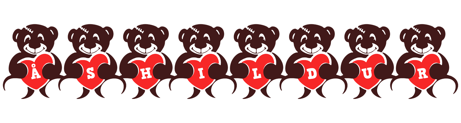 Åshildur bear logo
