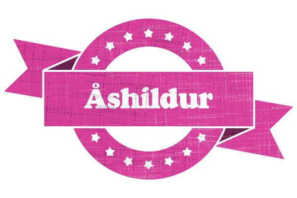 Åshildur beauty logo