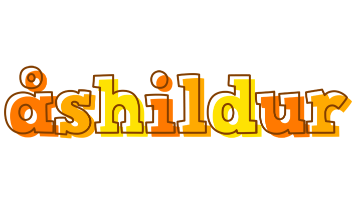 Åshildur desert logo