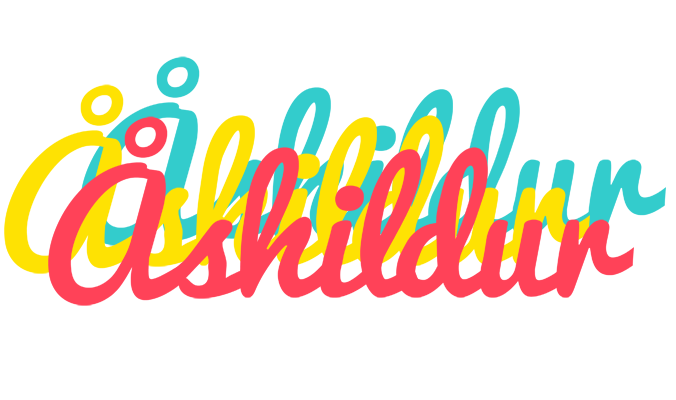 Åshildur disco logo