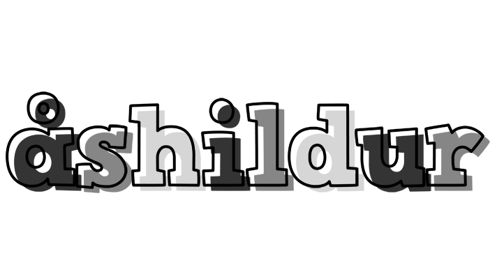 Åshildur night logo