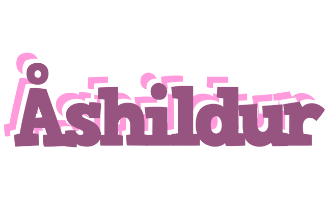 Åshildur relaxing logo