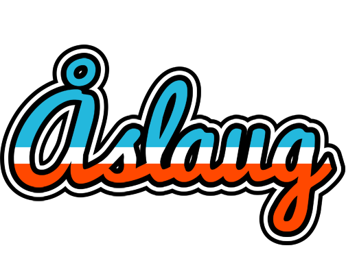 Åslaug america logo