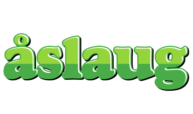 Åslaug apple logo
