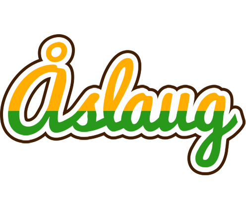 Åslaug banana logo