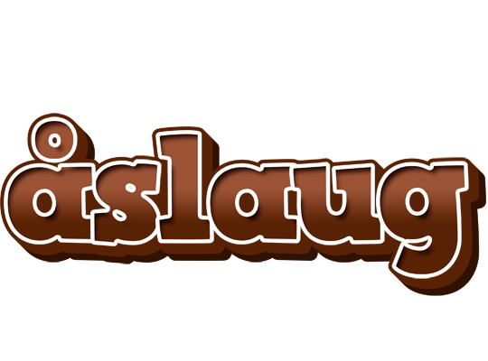 Åslaug brownie logo