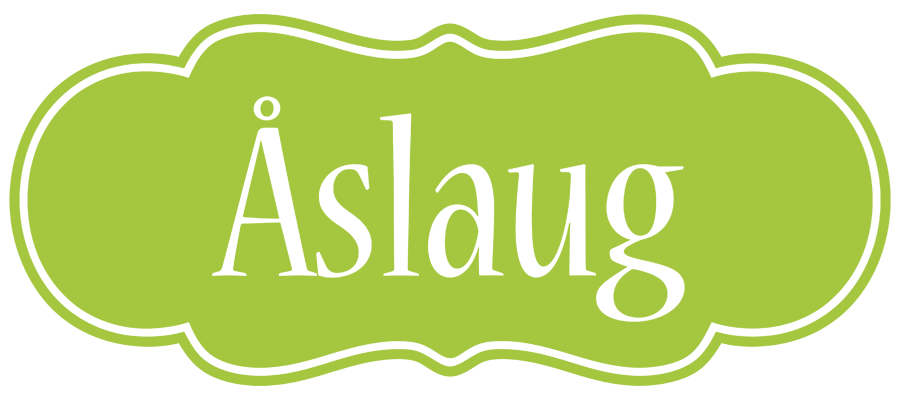 Åslaug family logo