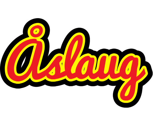 Åslaug fireman logo