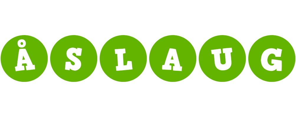 Åslaug games logo