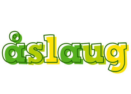 Åslaug juice logo