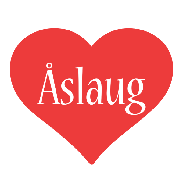 Åslaug love logo