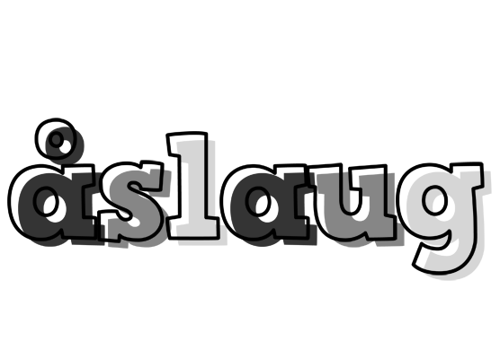 Åslaug night logo