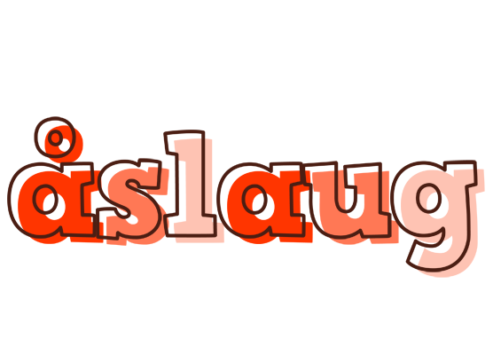 Åslaug paint logo