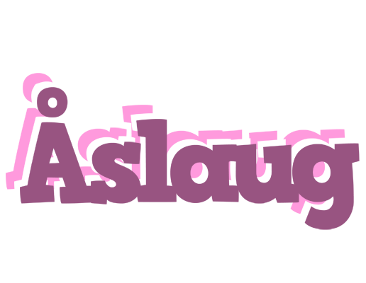 Åslaug relaxing logo