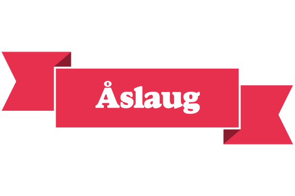 Åslaug sale logo