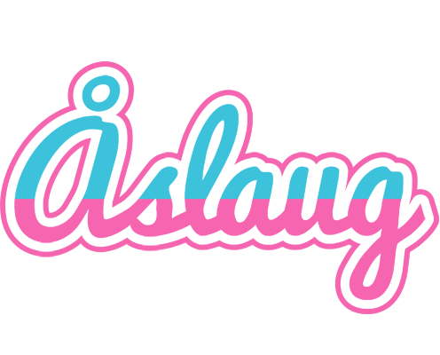 Åslaug woman logo