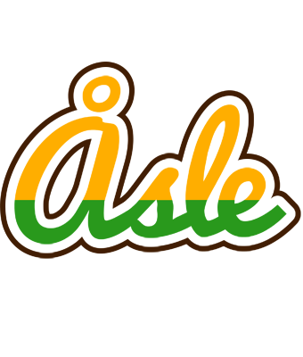 Åsle banana logo