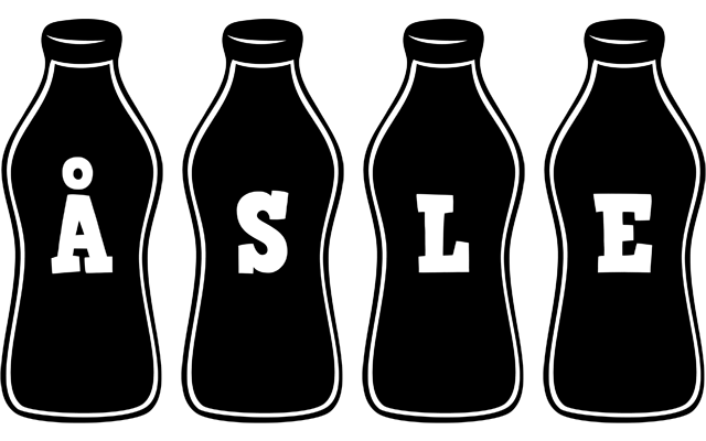 Åsle bottle logo