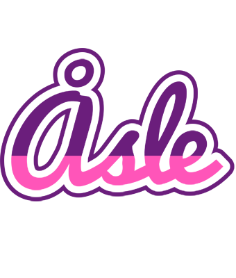 Åsle cheerful logo