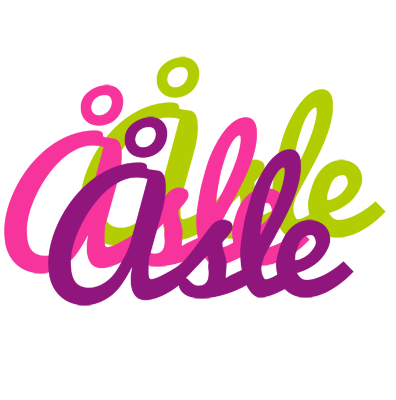 Åsle flowers logo