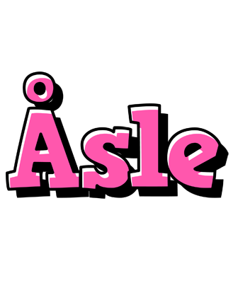 Åsle girlish logo