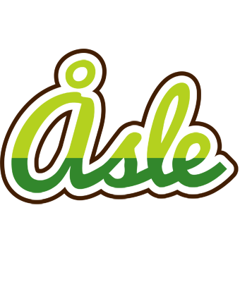Åsle golfing logo