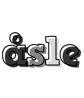 Åsle night logo