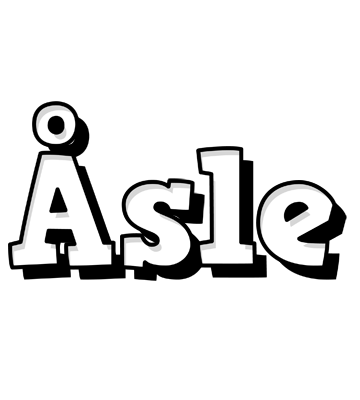 Åsle snowing logo