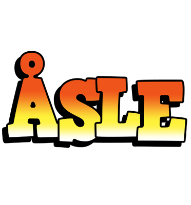 Åsle sunset logo