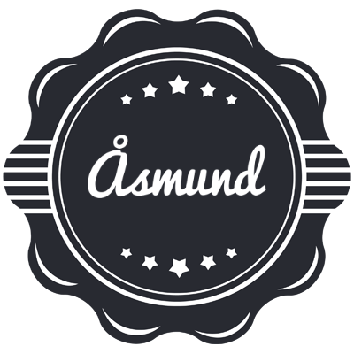 Åsmund badge logo