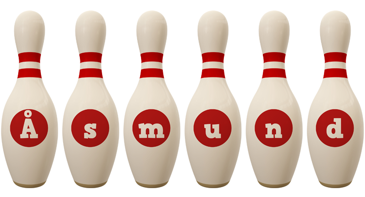 Åsmund bowling-pin logo