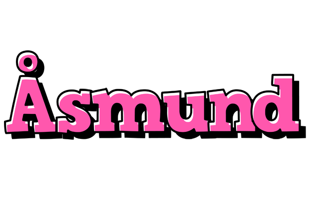 Åsmund girlish logo