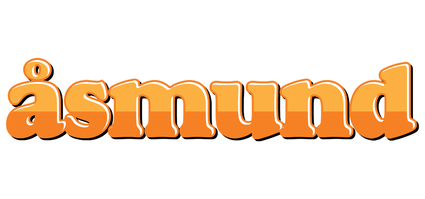 Åsmund orange logo