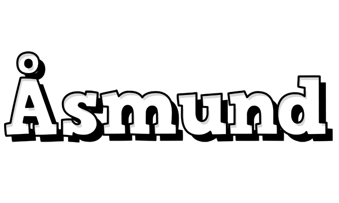 Åsmund snowing logo