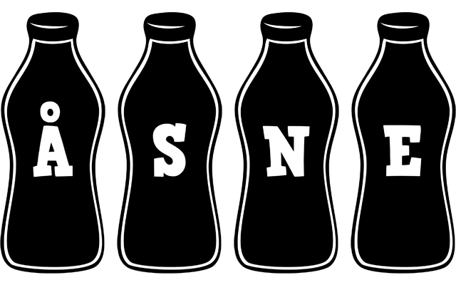 Åsne bottle logo