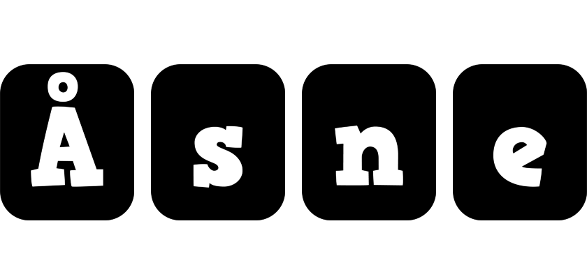 Åsne box logo