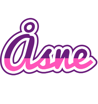 Åsne cheerful logo