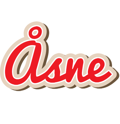 Åsne chocolate logo