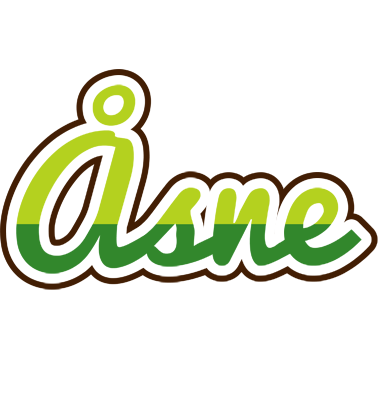 Åsne golfing logo