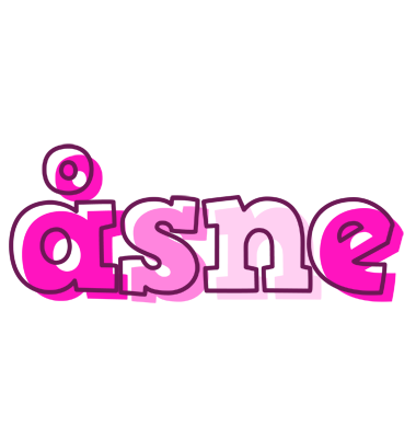 Åsne hello logo