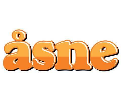 Åsne orange logo