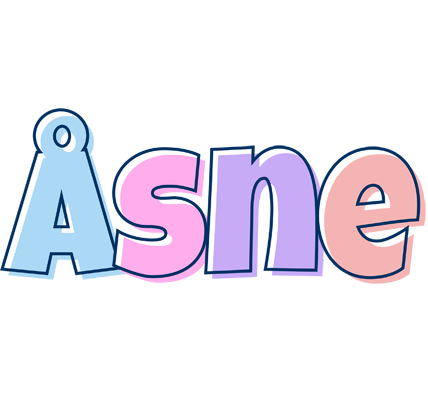 Åsne pastel logo