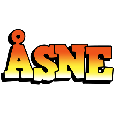 Åsne sunset logo