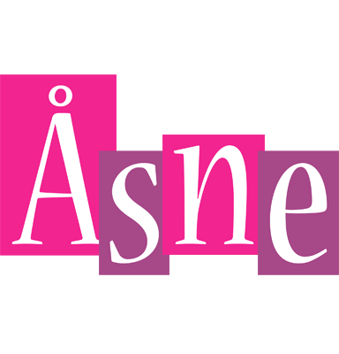 Åsne whine logo