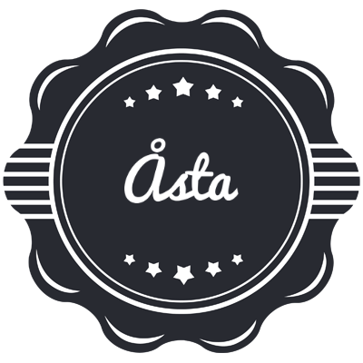 Åsta badge logo