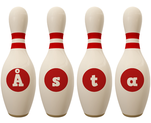 Åsta bowling-pin logo