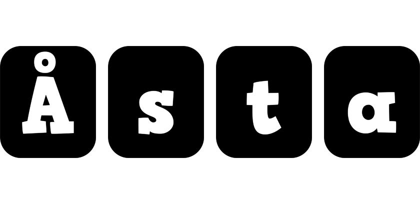 Åsta box logo