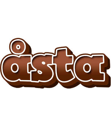 Åsta brownie logo