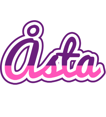 Åsta cheerful logo